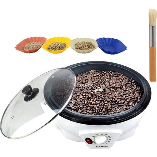 Electric Coffee Beans Home Coffee Roaster Machine Roasting 220V Non-stick Coating Baking Tools Household Grain Drying 750g