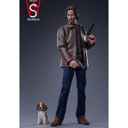 SWTOYS FS043 1/6 Keanu Reeves Figure Model 12'' Full Set Male Action Doll Toys for Collection Pre-sale item