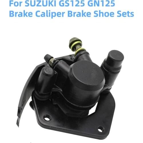 For SUZUKI GS125 GN125 GS GN 125 125cc Motorcycle Motocross Disc Brake Caliper Brake Shoe Sets Motorcycle Accessories