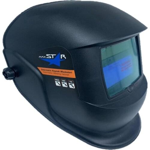 MAXSTAR ADJUSTABLE COLORMATIC WELDING MASK WELDING HELMET WELDING MACHINE MASK Auto-Darkening Welding Mask Adjustable Buttoned