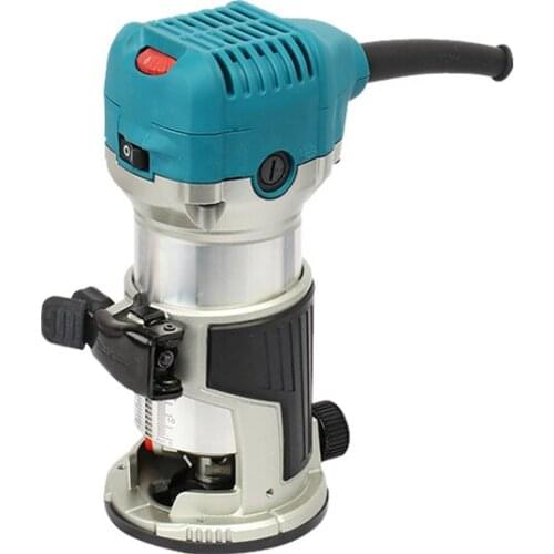 RT0700C Electric Woodworking Slotting Machine Portable Woodworking Trimming Machine Sawing Wood Trimming Tool 220V CH