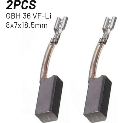 2PCSCarbon Brushes FOR BOSCH GBH36V-LI GBH 36VF-LI GBH36 V SDS DRILLS H36 MA D35 Angle Grinder Graphite Brush Replacement
