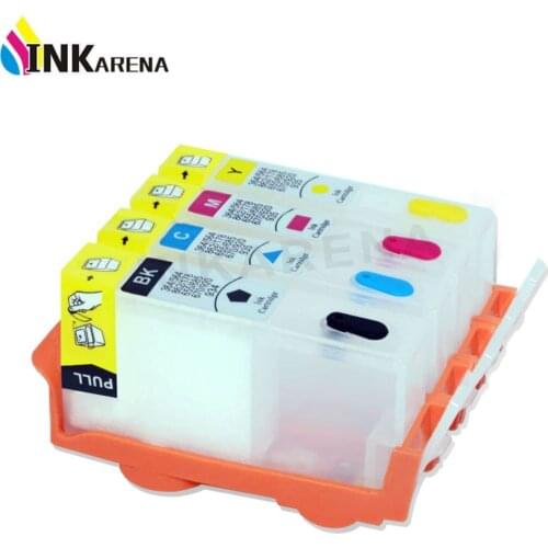 INKARENA Compatible Cartridge Replacement For HP 670 XL Refill ink 670 Deskjet 3525 4615 4625 5525 Printer inkjet refillable ink