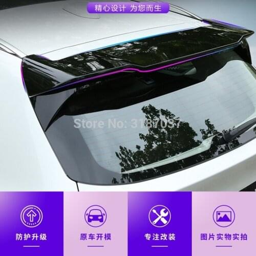 For BMW X3 x3 Car Styling 2018+ Carbon Fiber rear boot Wing Spoiler Rear Roof Spoiler Wing Trunk Lip Boot Cover Car Styling