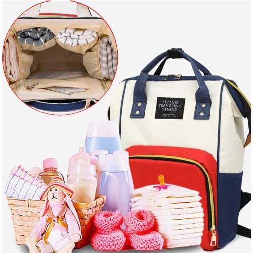 2021 Newest Large Capacity Mummy Diaper Bag Zipper Mother Travel Backpacks Maternity Handbag Pregnant Women Baby Bags Diaper Bag