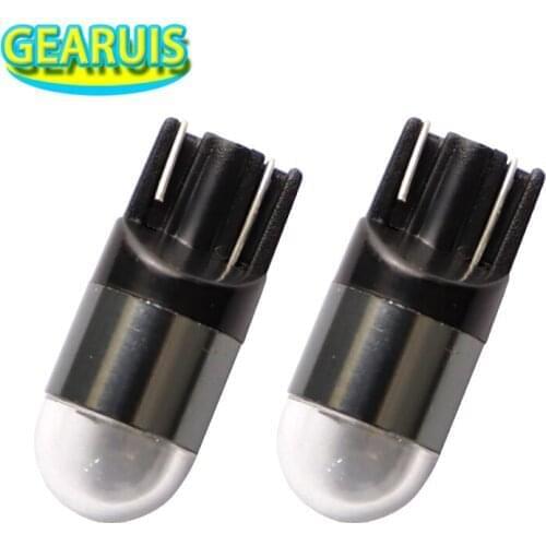 10pcs T10 w5w 501 3 smd 2016 led spot lens 40MA 0.5W 194 W5W Car Interior Light Bulbs Map reading lights Car styling White 12V