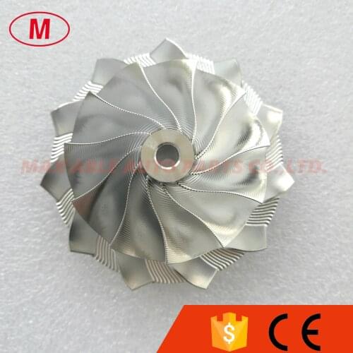 GT15-25 High Preformance Turbo Turbocharger Aluminum 2618/Piont Milling/Billet Compressor wheel 50.00/68.01mm 11+0 blades