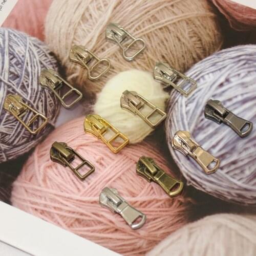 10pcs 5# metal Zipper Repair Tool Accessories High Quality Replacement Zip For Sew Products Supplies Fixes Zipper