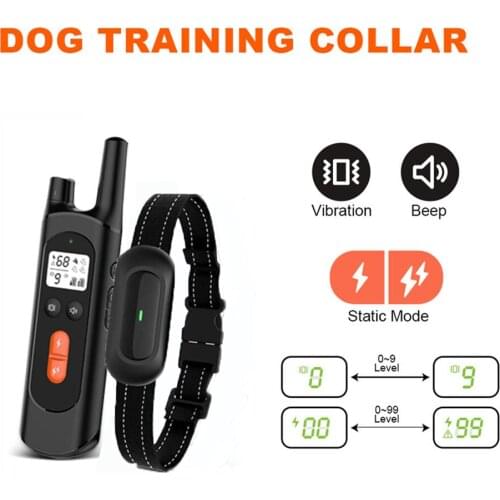 16OOF Waterproof Remote Control Ultrasonic Automatic Dog Training Device