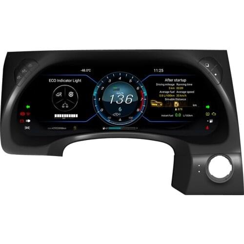 Bosstar android Car Digital speedometer instrument cluster for nissan patrol 2016-2019