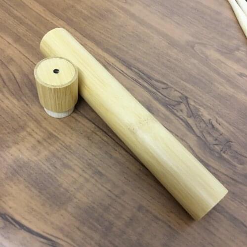 10pcs Eco Friendly Bamboo Toothbrush Tube Natural Bamboo Toothbrush Travel Case Soft Teeth Brush Storage Box