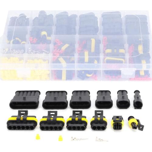 Power meter power monitor Waterproof Car Wire Connector Copper Plug 1/2/3/4/5/6 Hole for Lighting Electronics energy