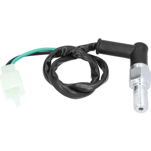 Rear Hydraulic Brake Switch Cable M10x1.0 Single Hollow Bolt Universal Accessory for Motorcycle