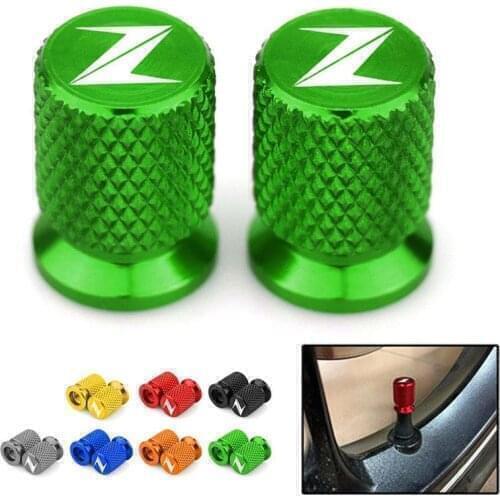 For Kawasaki Z800 2013 2014 2015 2016 Motorcycle Tire Valves Wheel Tyre Valves Cap Air Port Stem Cover Plug CNC Aluminum