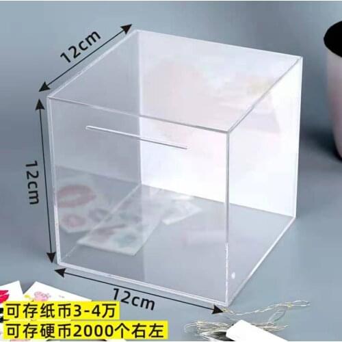 Cash Save Money Box Safe Wedding Moneybox Atm Cute Counter Piggy Bank for Adults Kids Paper Money Tirelire Saving Box AD50PB