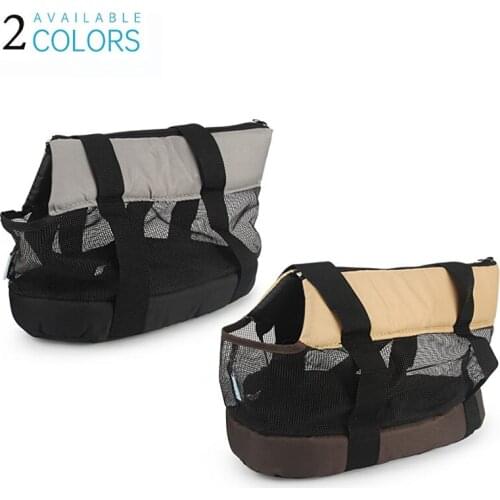 Portable Pet Shoulder Bag Cat Dog Outing Tote Bag Mesh Breathable Lightweight Kitten Puppy Outdoor Travel Goods Mochila Gato