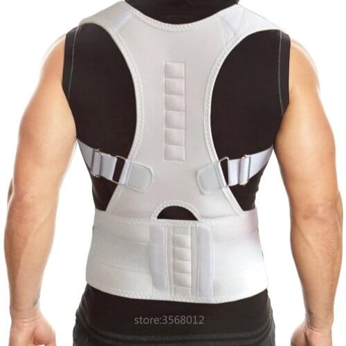 Magnetic Posture Correction Waist Shoulder Chest Back Support Posture Kyphosis Correcting Band Shaping Back Corset Brace Belt
