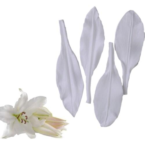 Daffodils & Lily Molds Fondant Cakes Decorating Tools Silicone Molds Sugarcrafts Chocolate Baking Tools For Cakes Gumpaste Form