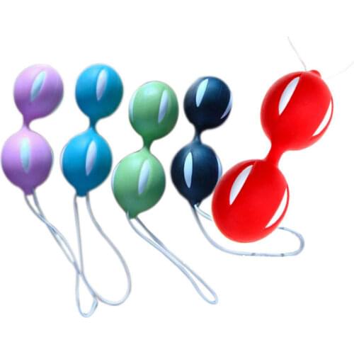 Newly Female Intelligent Duotone Female Sex Toys ball Vaginal Tight Unit Vibrators Toys for Women 19ing