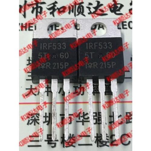 Original New 5pcs/ IRF533 TO-220 60V 12A