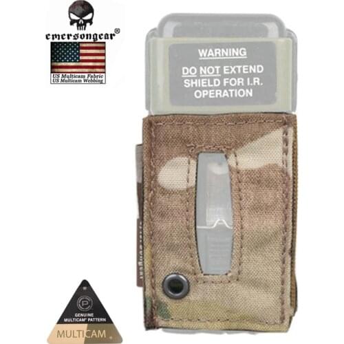 EmersonGear Life-saving Strobe Light Protective Pouch MS2000 Distress Marker Pouch Military Tactical Helmet Accessory EM7865