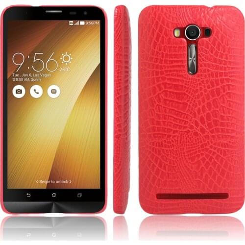 SUNBIN Luxury Crocodile Skin PU Leather Case For ASUS ZenFone 2 Laser ZE550KL ZE551KL Z00LD Back Cover Phone Protective Case