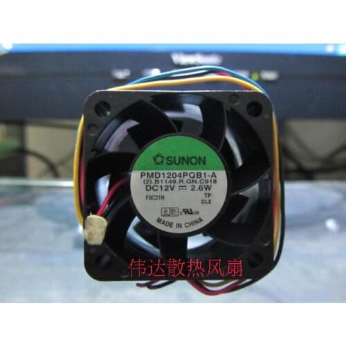 Sunon PMD1204PQB1 PWM 4CM 4028 40 x 40 x 28mm 4*4*2.8CM 4pin with PWM Hi Speed Case Fan