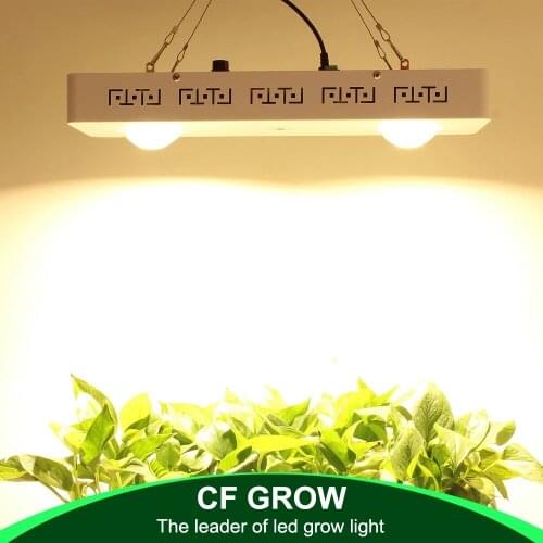 CREE CXB3590 200W Dimmable COB LED Grow Light Full Spectrum 26000LM = HPS 400W Growing Lamp Indoor Plant Growth Panel Lighting