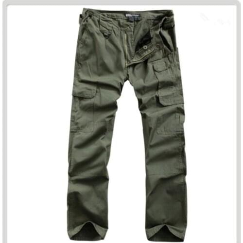 Tactical Training Long Trousers Outdoor Climbing Camping Hiking Overalls Breathable Men Cotton Thickening Fishing Hunting Pants
