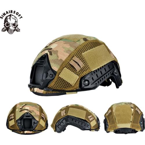 Tactical FAST Helmet Cover Military Helmet Cover Airsoft Paintball War Game Gear For BJ PJ MH Head Circumference 52-60cm Helmet