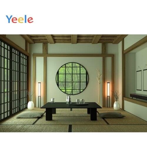 Yeele Living Room Interior Japan House Window Table Portrait Photography Backgrounds Photographic Backdrops For Photo Studio