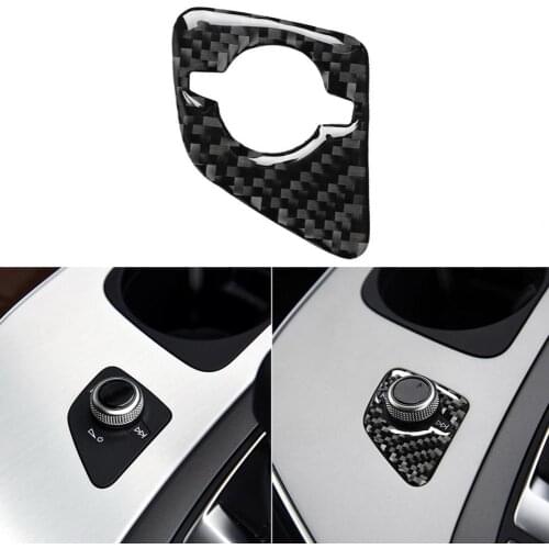 Car Moulding Decoration Speaker Sound Volume Switch Control Adjust Knob Trim Cover For Audi New Q7 SQ7 4M 2016-2019 Right Drive