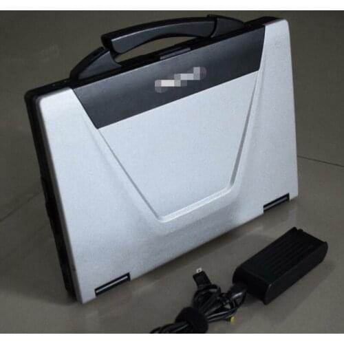 Auto diagnostic laptop toughbook cf52 ram 4g works for mb star c4 c5 for bmw icom a2 a3 next used computer with battery