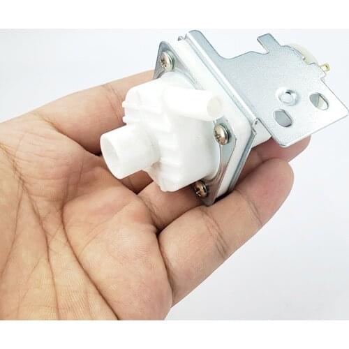 DC 12V Water Dispenser Micro Water Pump Mute Vane Magnetic Drive Circulation 3W 365 Motor Pumping Low Power DIY Sewage Treatment