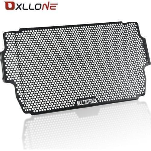 For Ducati Multistrada 950 Radiator Guard 2017-2018 Motorcycle Accessories Aluminium Radiator Grille Guard Cover Motorbike