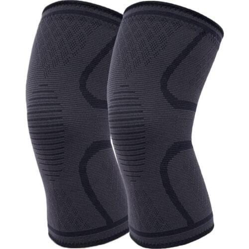 One Piece Elastic Knee Pad Knee Patella Protector Brace Cycling Basketball Running Compression Knee Sleeve Sports Kneepads