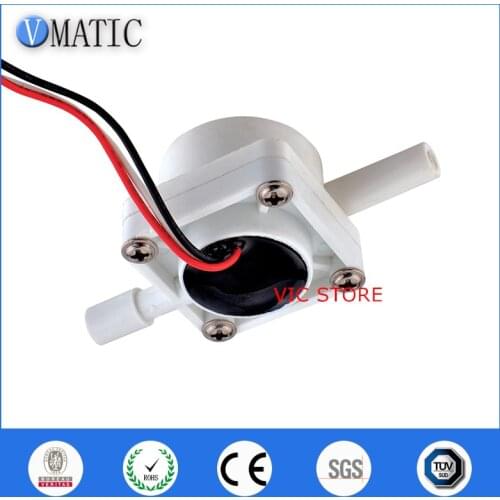 Free Shipping Electronic Water Infusion Pump Drop Plastic Dispenser Counter Fluid Control Water Direction Flow Sensor VCA68