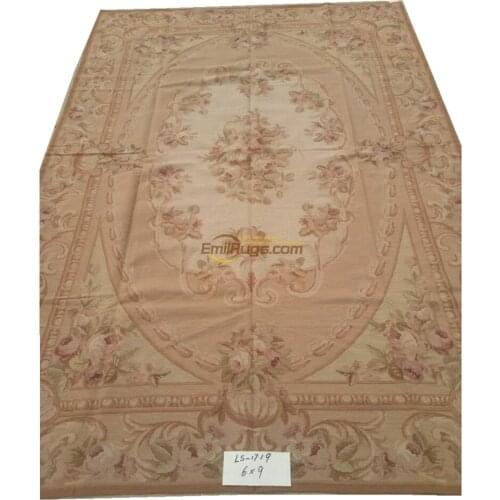 Large room rug needlepoint carpet bedroom bed mat carpets woven wool carpet french aubusson carpets