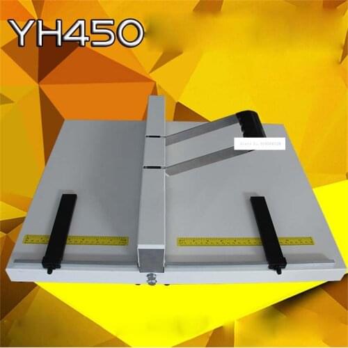 YH450 Heavy Duty paper Creaser manual, creasing 455mm photo paper machine, manual scoring machine, Manual indentation machine
