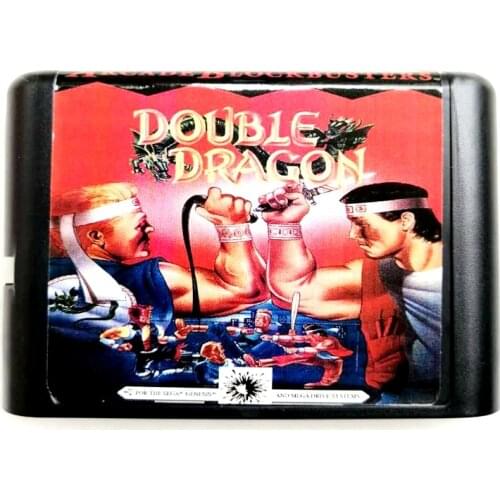 Double Dragon 16 bit MD Memory Card for Sega Mega Drive 2 for SEGA Genesis Megadrive