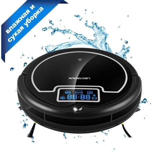 LIECTROUX B2005PLUS Robot Vacuum Cleaner with Wet/Dry Big Mop Water Tank, Time Schedule, Auto Smart Recharge Clean Aspirator