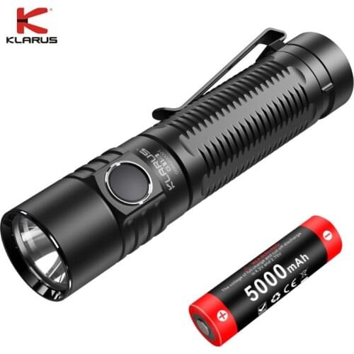 New Klarus G15 LED Flashlight Cree XHP 70.2 4000LM USB Rechargeable Flashlight with 21700 5000mal Battery for Outdoors Camping