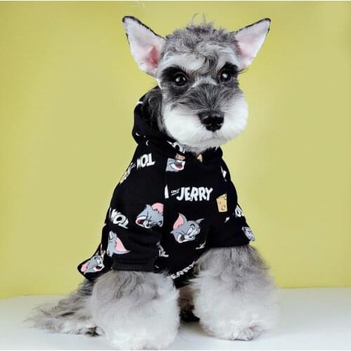 Dog Clothes Cotton Pet Clothing Hoodies For Small Dogs Cats Vest Shirt Puppy Dog