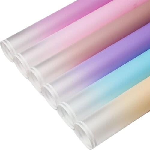 20pcs Half Translucent Wrapping Paper for Flower Arrangement Florist Packaging Materials Waterproof Flower Wrapping Paper