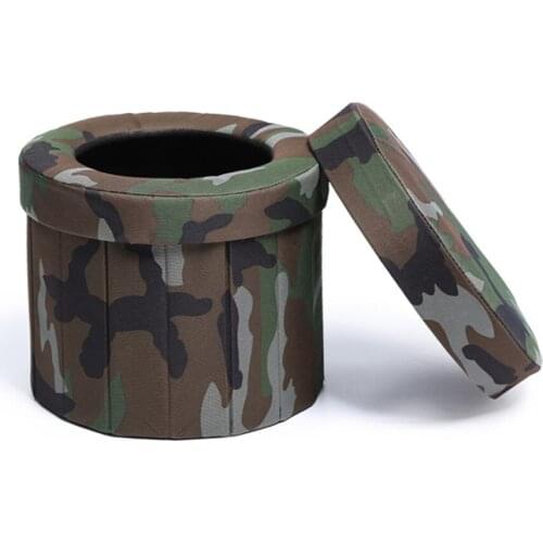 Portable Toilet Camping Commode Folding Travel Potty Commode Toilet Seat Car Toilet Potty For Camping Hiking Long Trips Travel