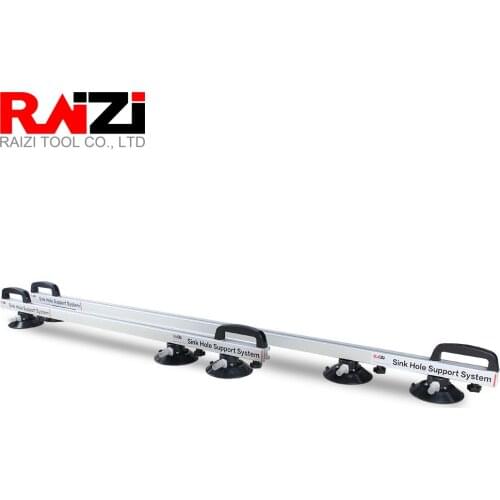 Raizi 2 pcs Sink Hole Support System Granite Marble Stone 1.3-1.9m Countertop Installation Protection Tool with Suction Cup