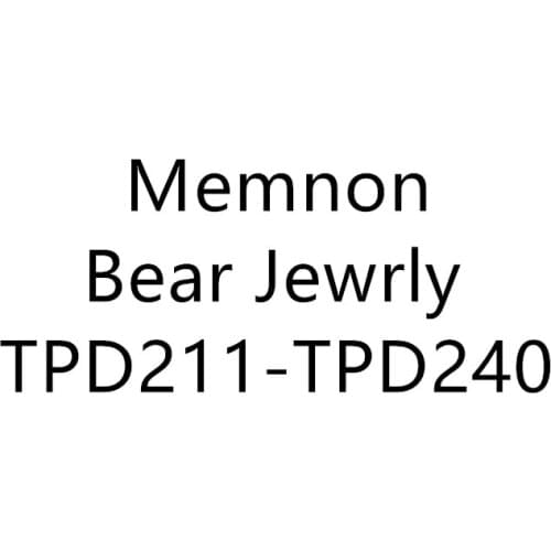 T08 925 Sterling Silver Charms Spanish Classic Bear Jewelry Female Fashion Pendant DIY Coding TPD211-TDA240