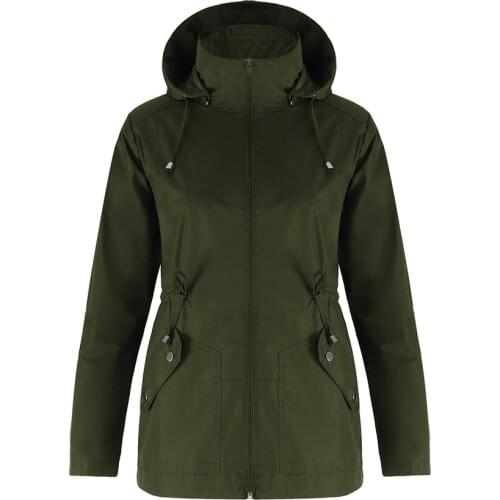 U-SHOT Womans Rainproof Windbreaker Cpats Breathable Waterproof Raincoats Windproof Protective Jackets For Outdoor Activities