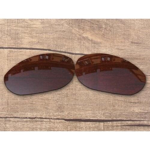 Vonxyz Bronze Brown Polycarbonate Replacement Lenses for-Oakley Monster Dog Frame