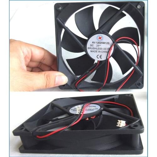1PCS DC 24V DC Fans 120mmx 20 mmx25mm Brushless Cooling Fan Blower 12025s Blower